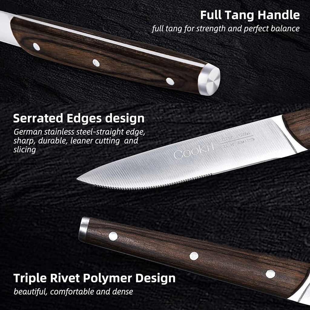 Elevate Your Dining Experience with Our 6Pcs Steak Knife Set