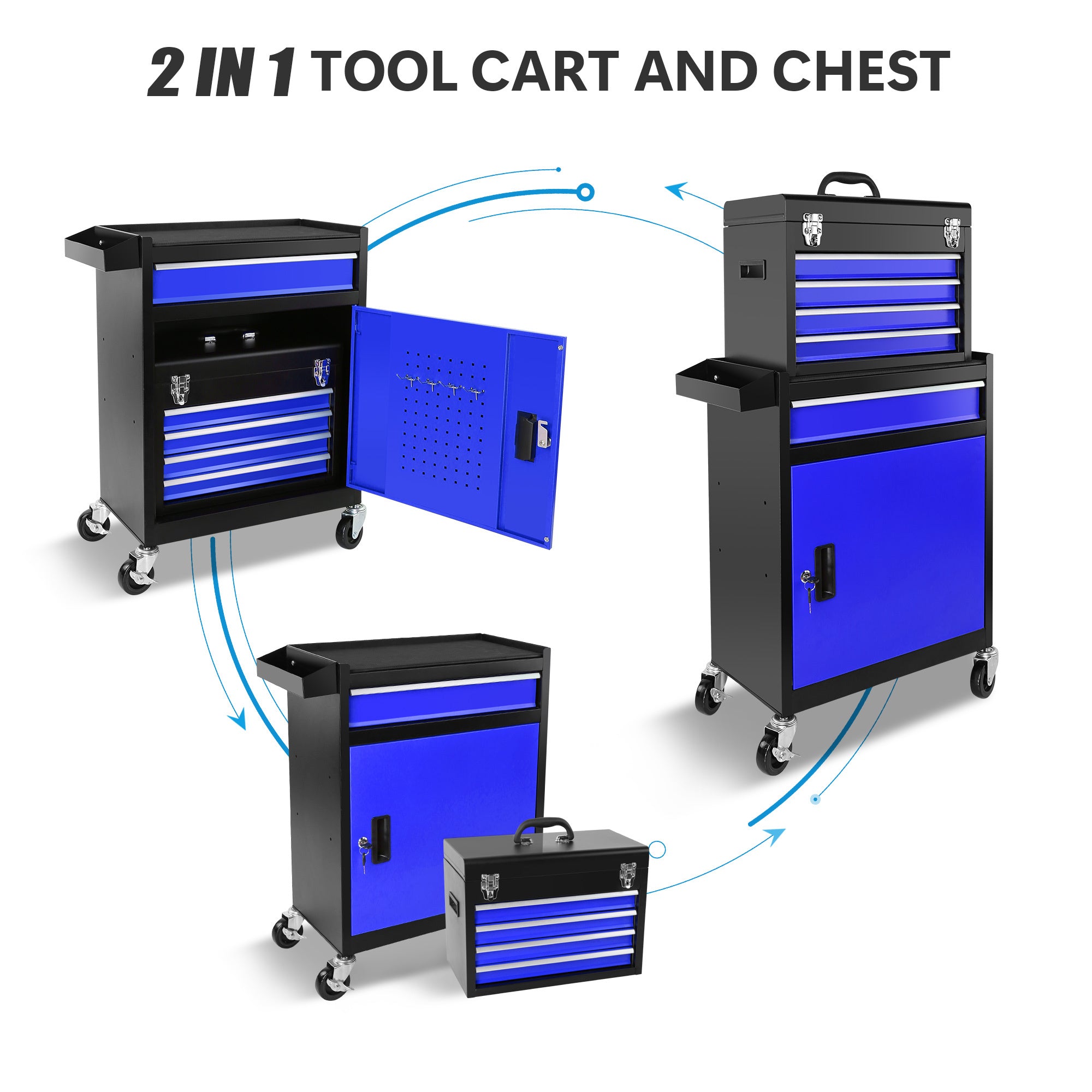 Metal Drawer Toolbox
