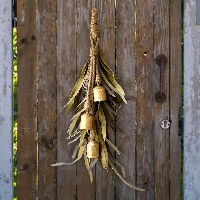 Christmas Bells Winter Wreath for Front Door