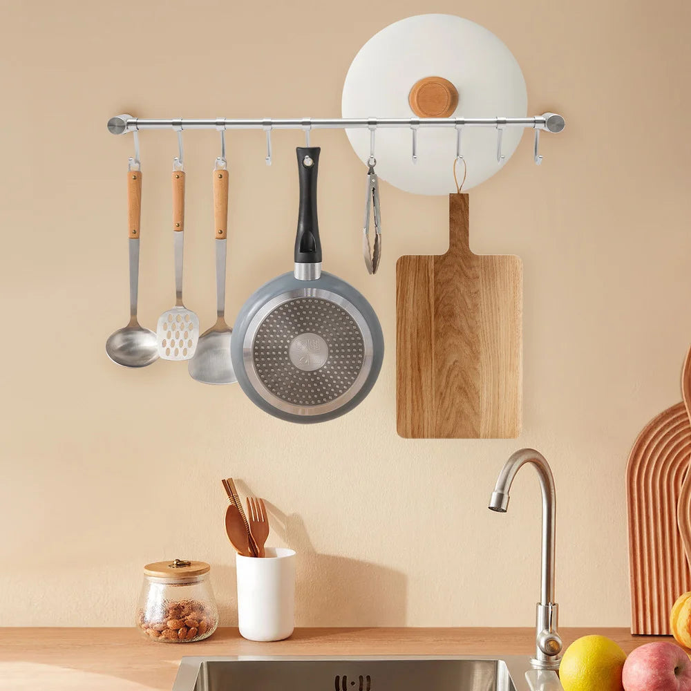 20-Inch Wall-Mounted Kitchen Utensil Rack