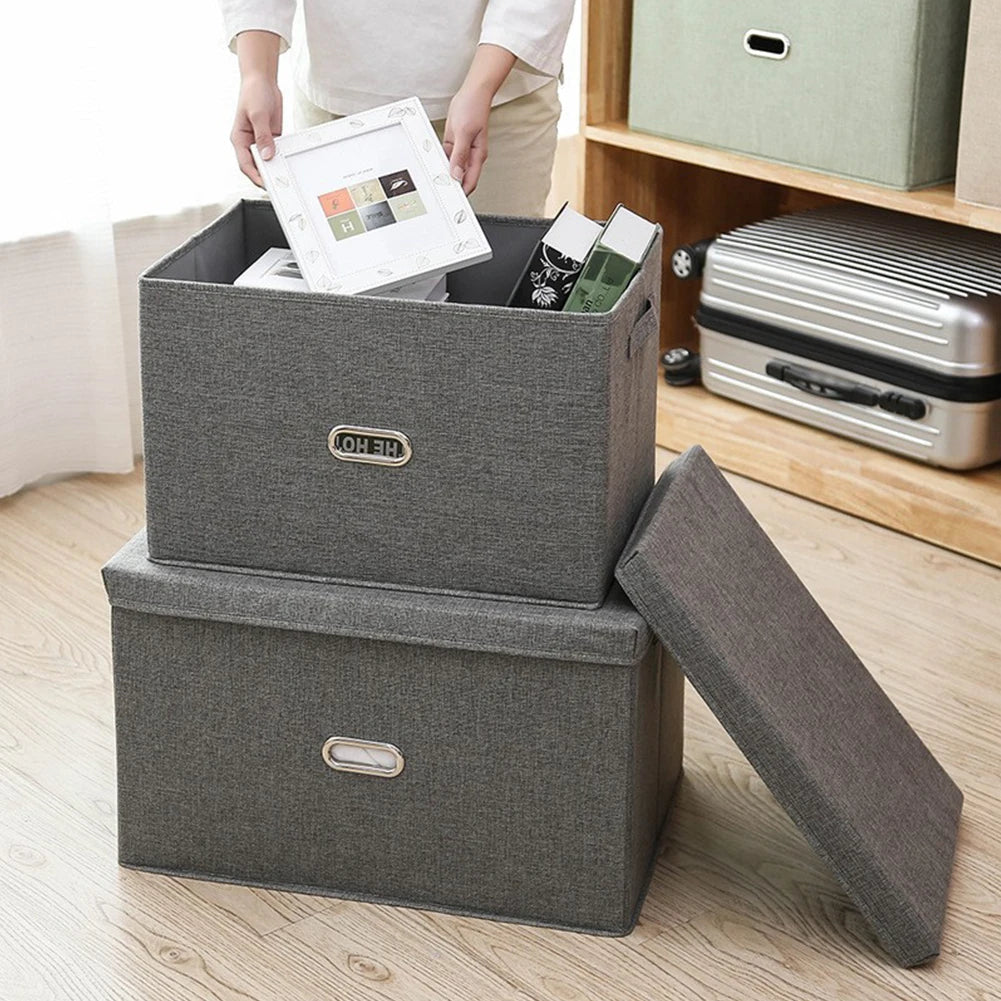 Large Foldable Storage Box Organizer