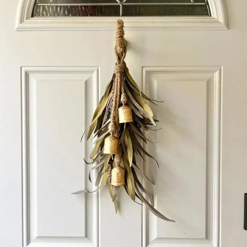 Christmas Bells Winter Wreath for Front Door
