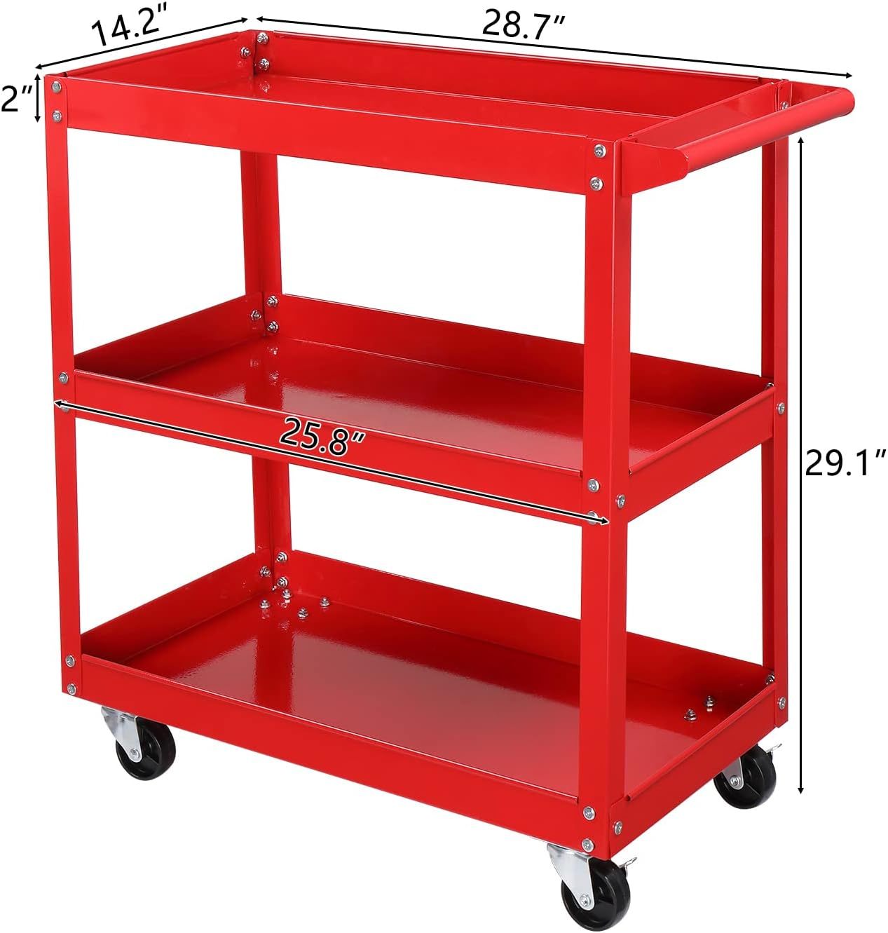 Metal Machine Tool Cart