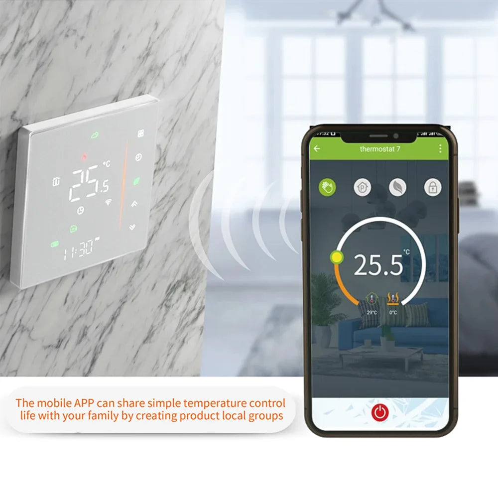 Transform Your Home Climate with the WiFi Smart Programmable Thermostat