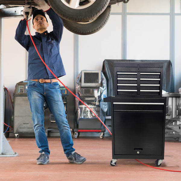 Unlock Your Garage Potential with Our 5 Drawer Rolling Tool Storage Cabinet