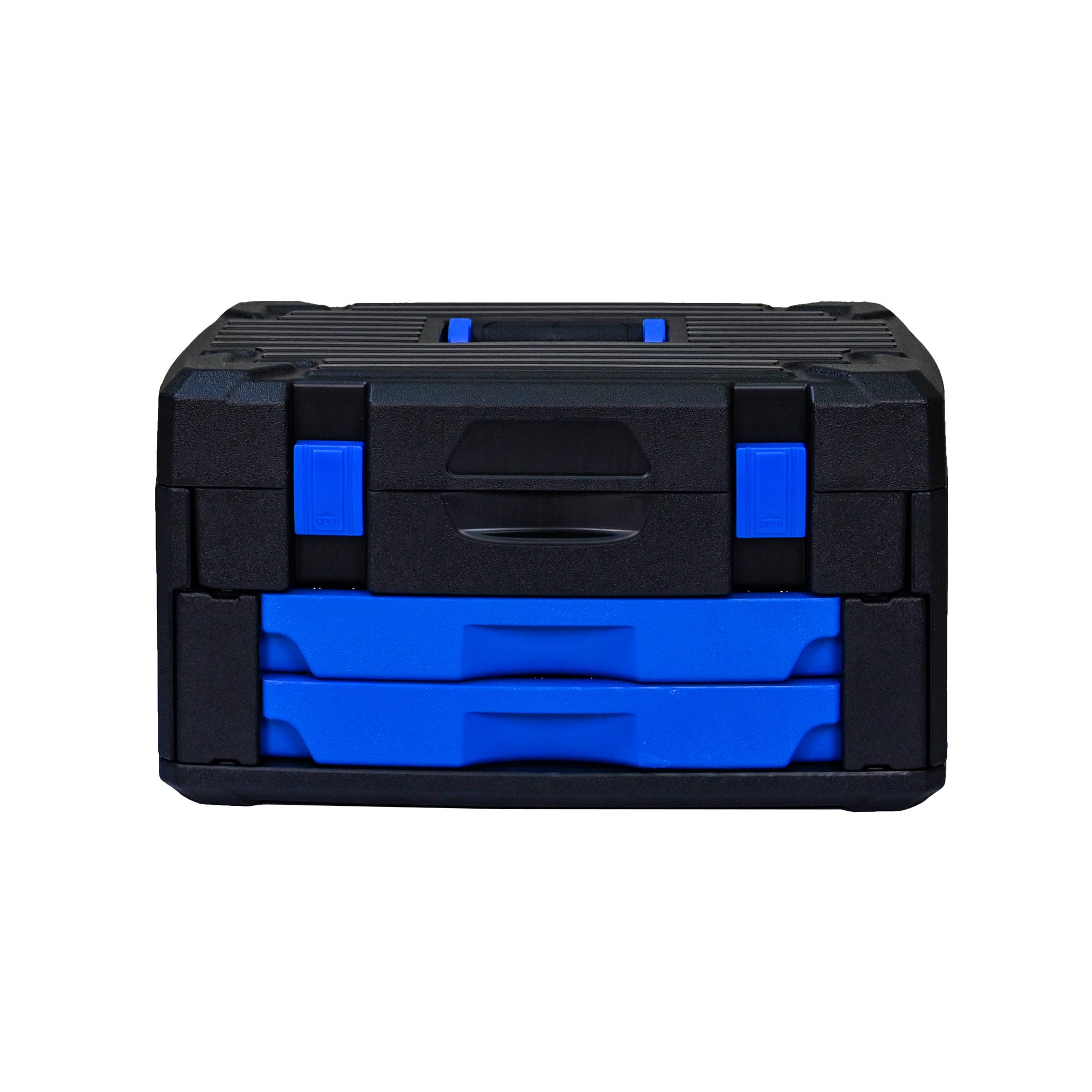 Black Hand Tool Box, Including Tool Set 266 Pieces