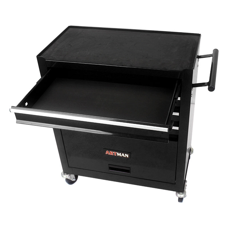 Metal Wheelie Tool Cart