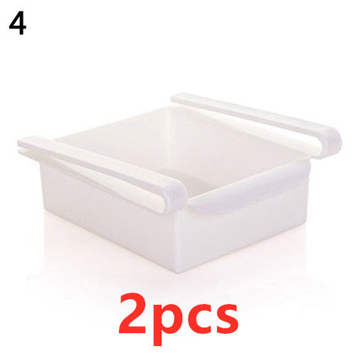 Refrigerator Storage Basket Stretchable Multifunction Kitchen Refrigerator Storage Box