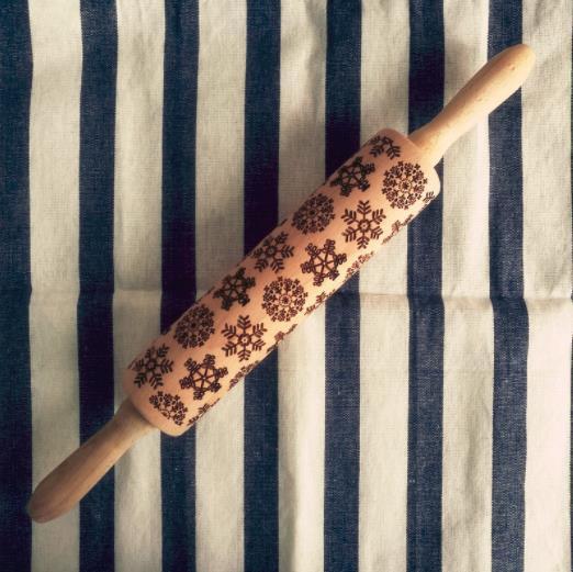 Rolling Pin Christmas Embossing