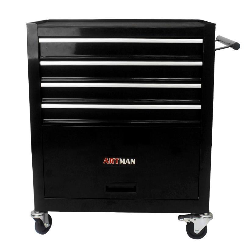 4 Drawer Multi-purpose Tool Cart With Wheels