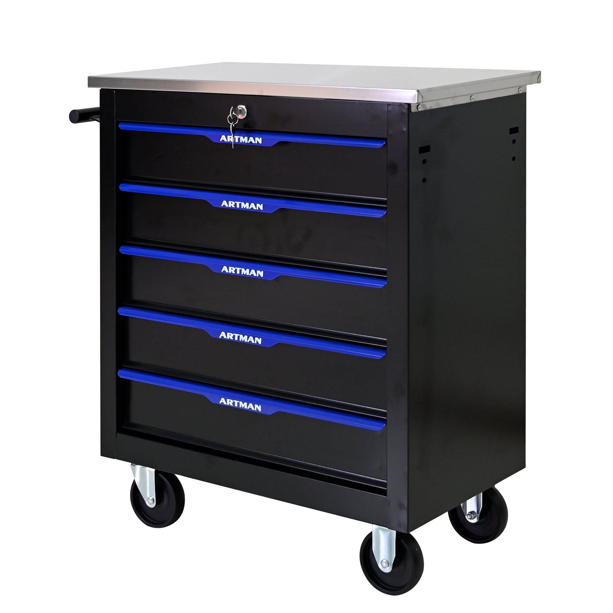 5-Drawer Multi-Purpose Tool Cart With Wheels