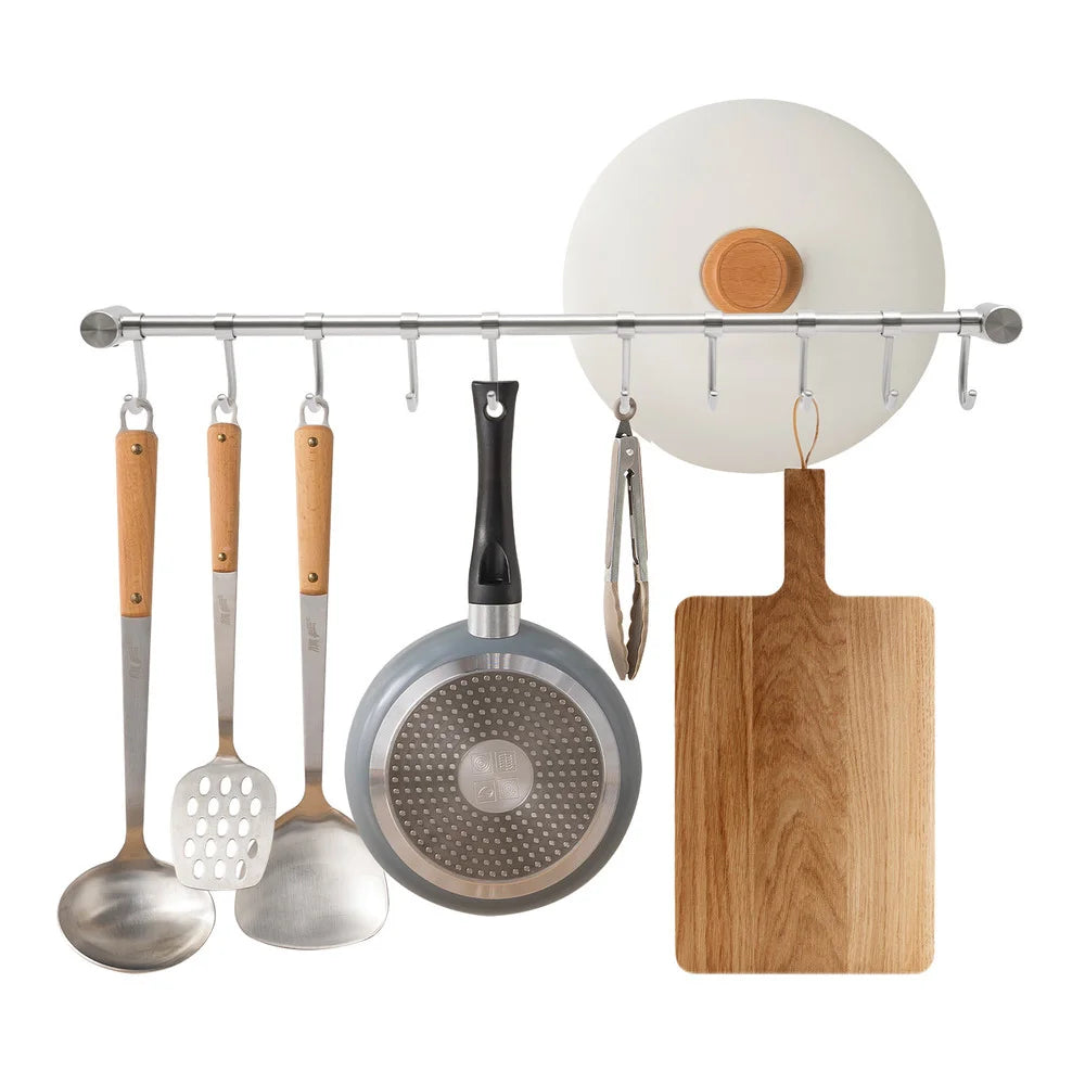 20-Inch Wall-Mounted Kitchen Utensil Rack