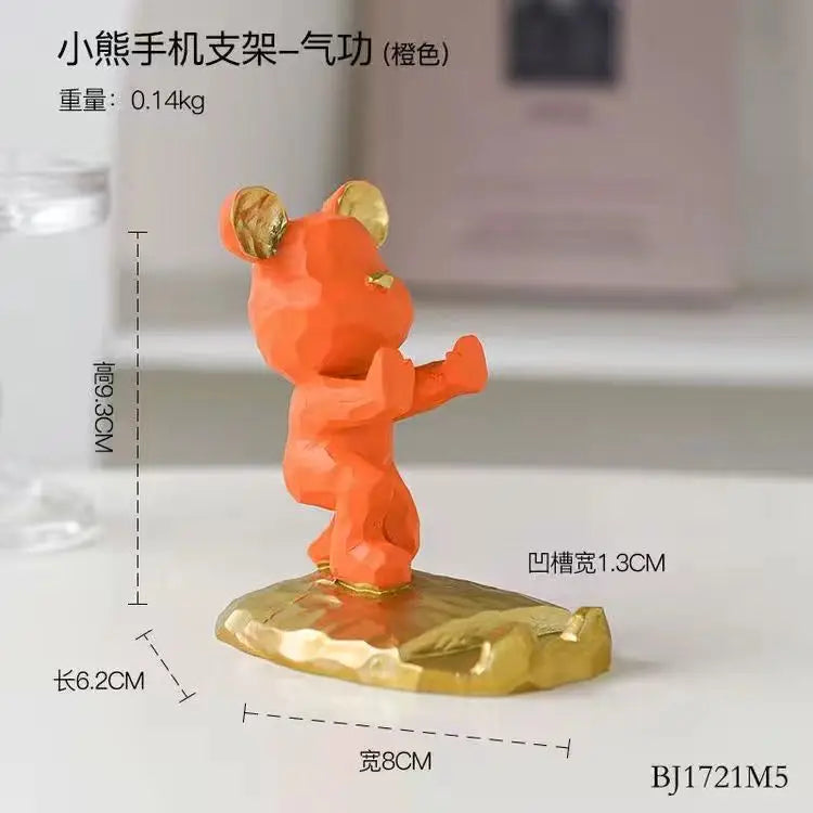 Kawaii Violent Bear Phone Holder