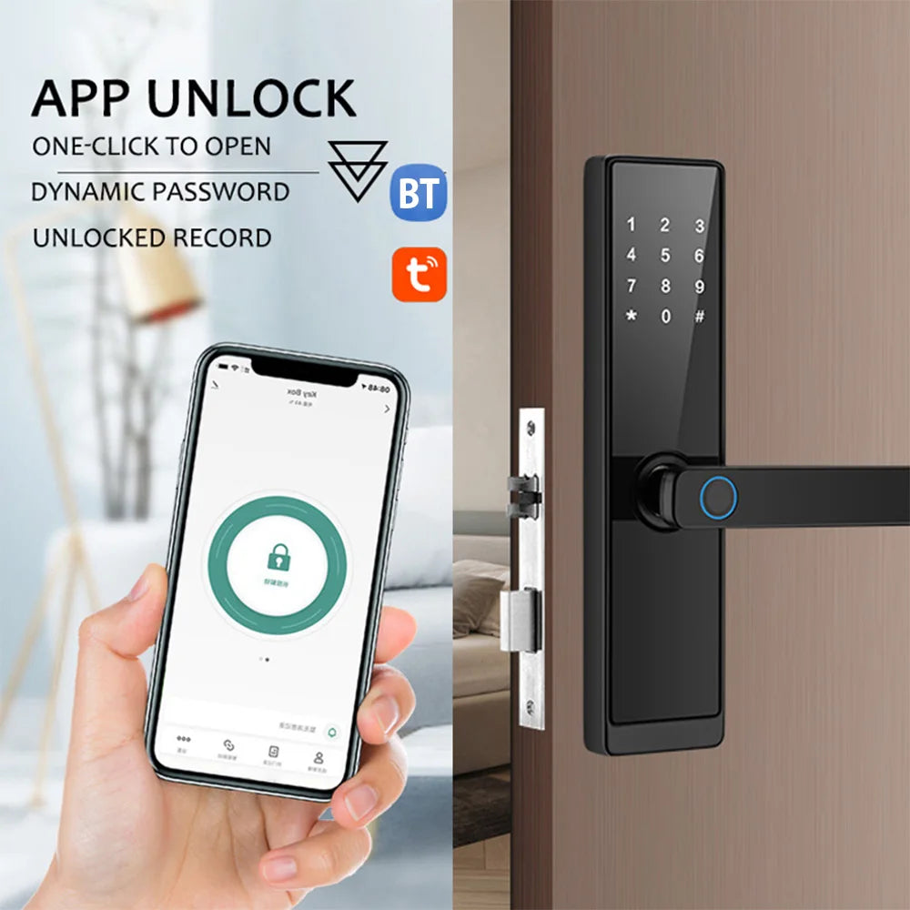 WAFU Tuya WiFi Smart Keyless Door Lock