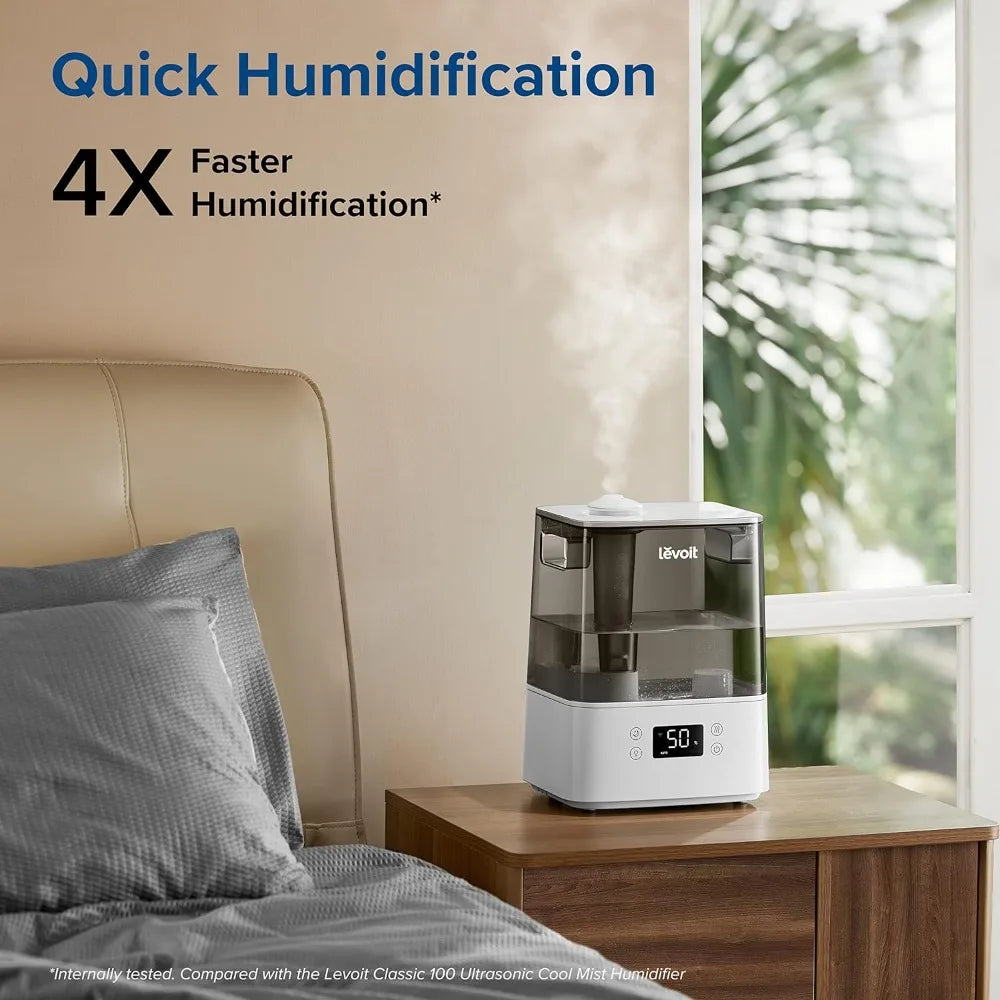 6L Cool Mist Humidifier & Essential Oil Diffuser