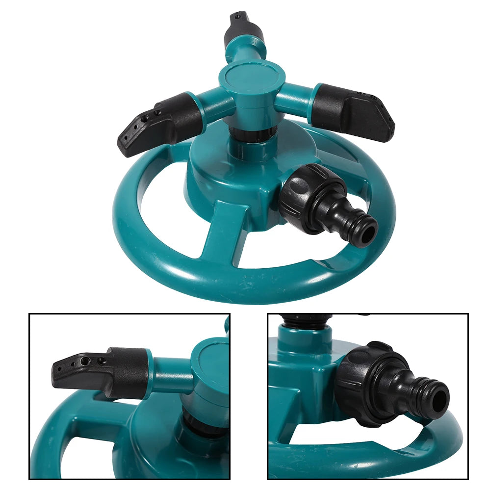 360° Rotating Garden Irrigation Sprinkler