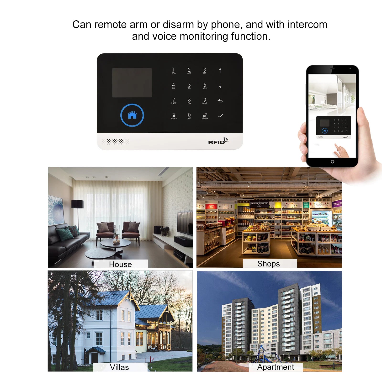 WiFi Voice Control Smart Home Remote