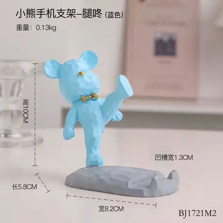 Kawaii Violent Bear Phone Holder