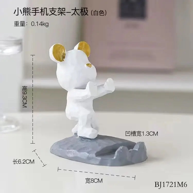 Kawaii Violent Bear Phone Holder