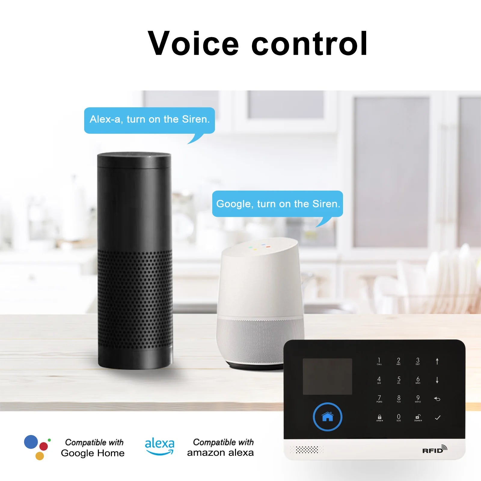 WiFi Voice Control Smart Home Remote