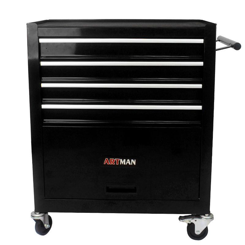 Metal Wheelie Tool Cart