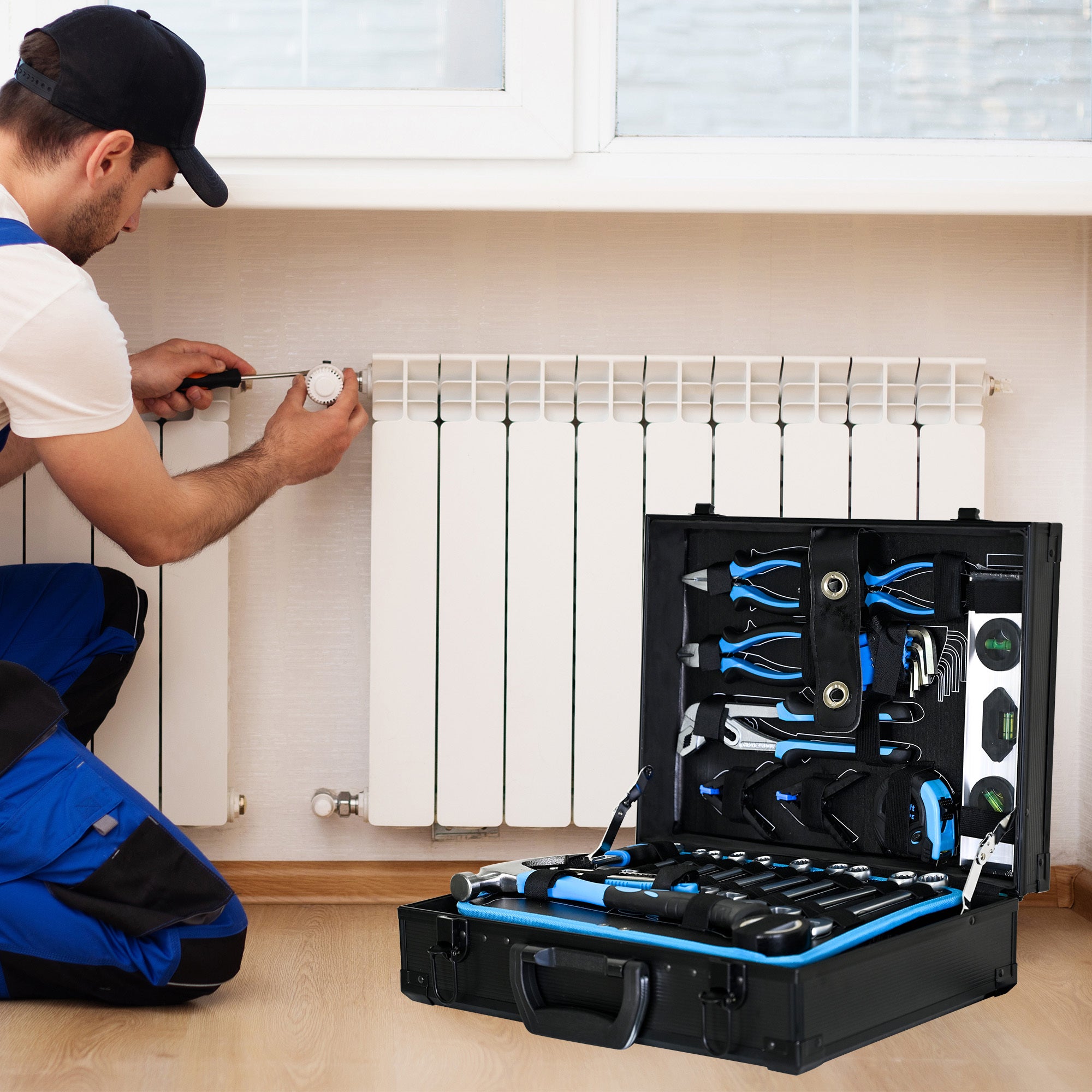 Modular Maintenance Tool Box, 247 Pieces