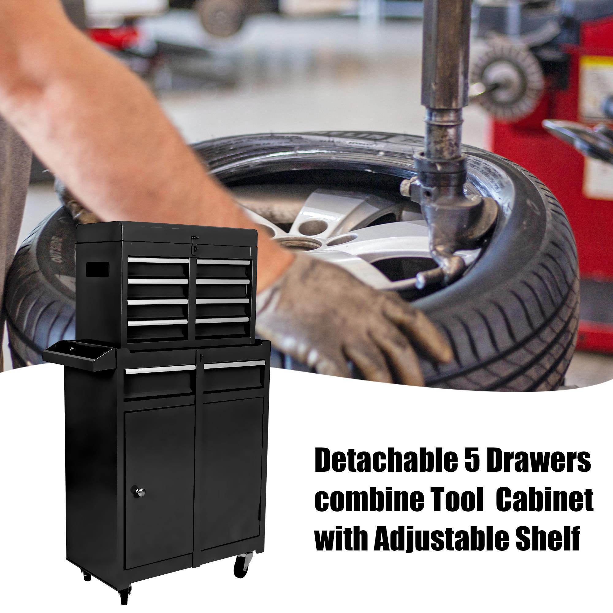 Removable 5-drawer Tool Box