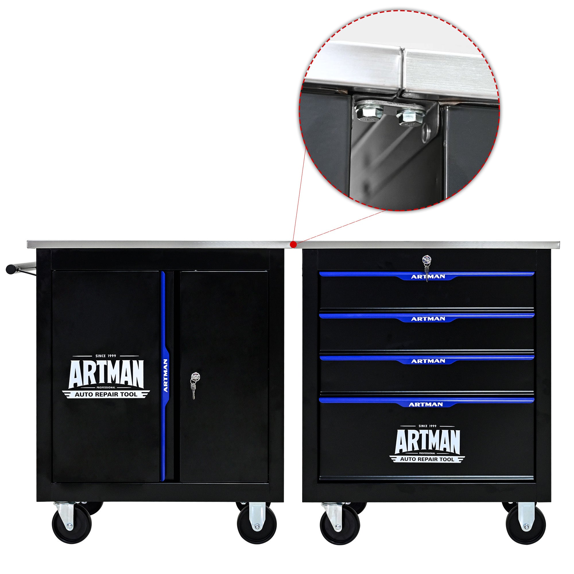 Metal Multi-tool Cart