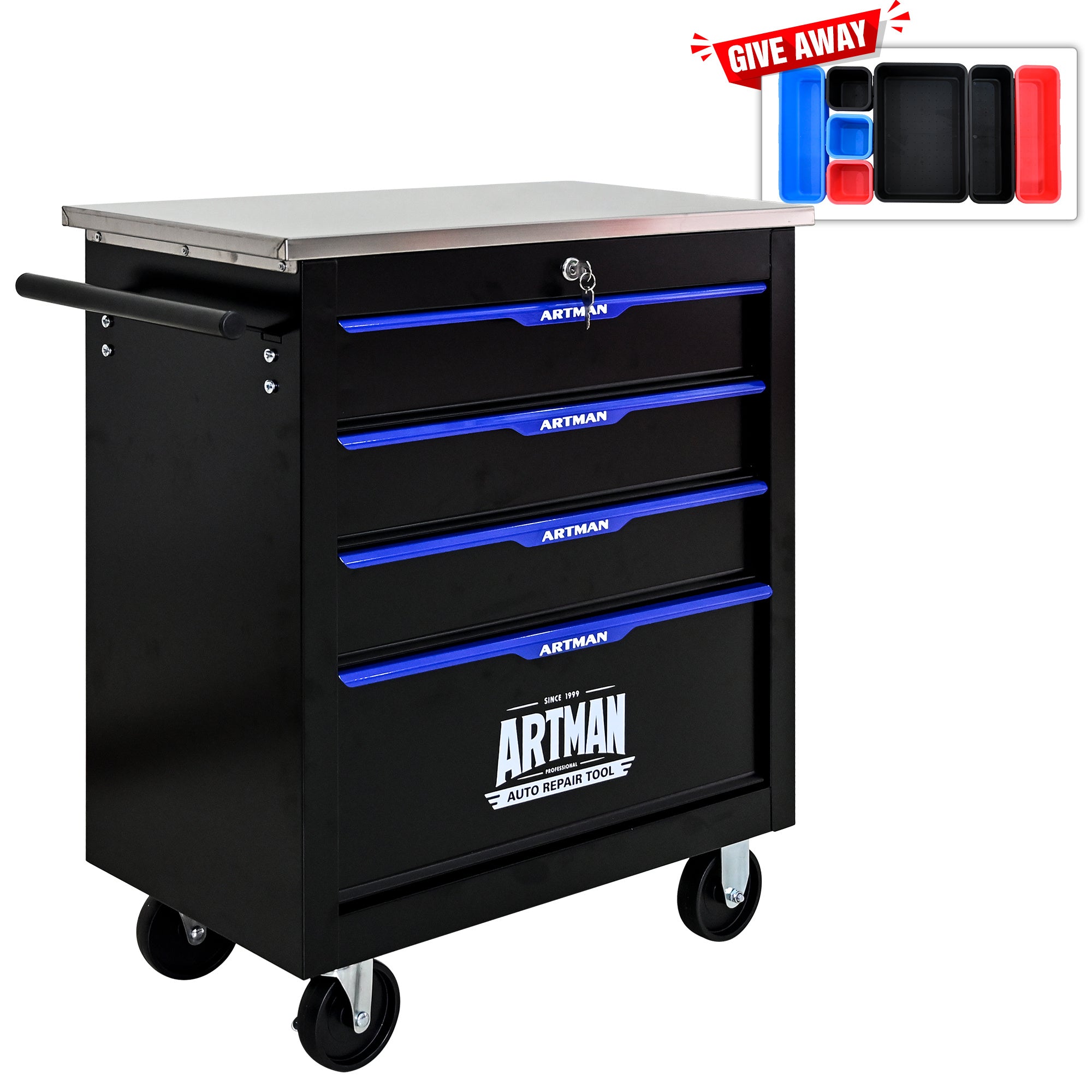 Metal Multi-tool Cart