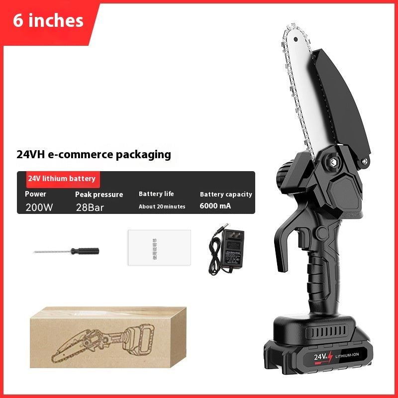 Handheld Wireless Lithium Electric Saw High-power Portable Electric Saw