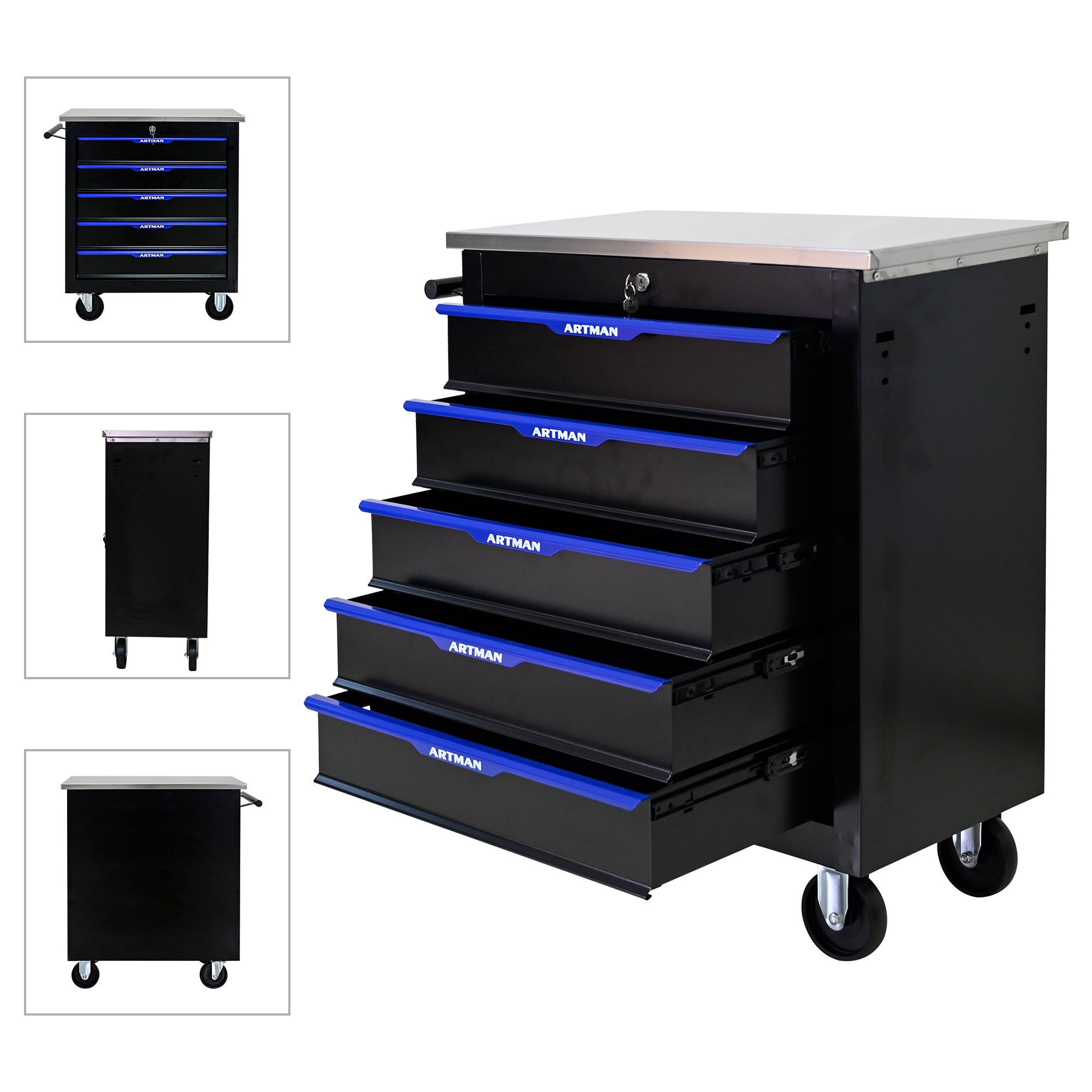 Metal Multi-tool Cart